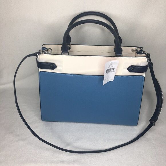 Kate Spade Color Block Large Satchel Shoulder Bag & Wallet Set NWT - Picture 6 of 11